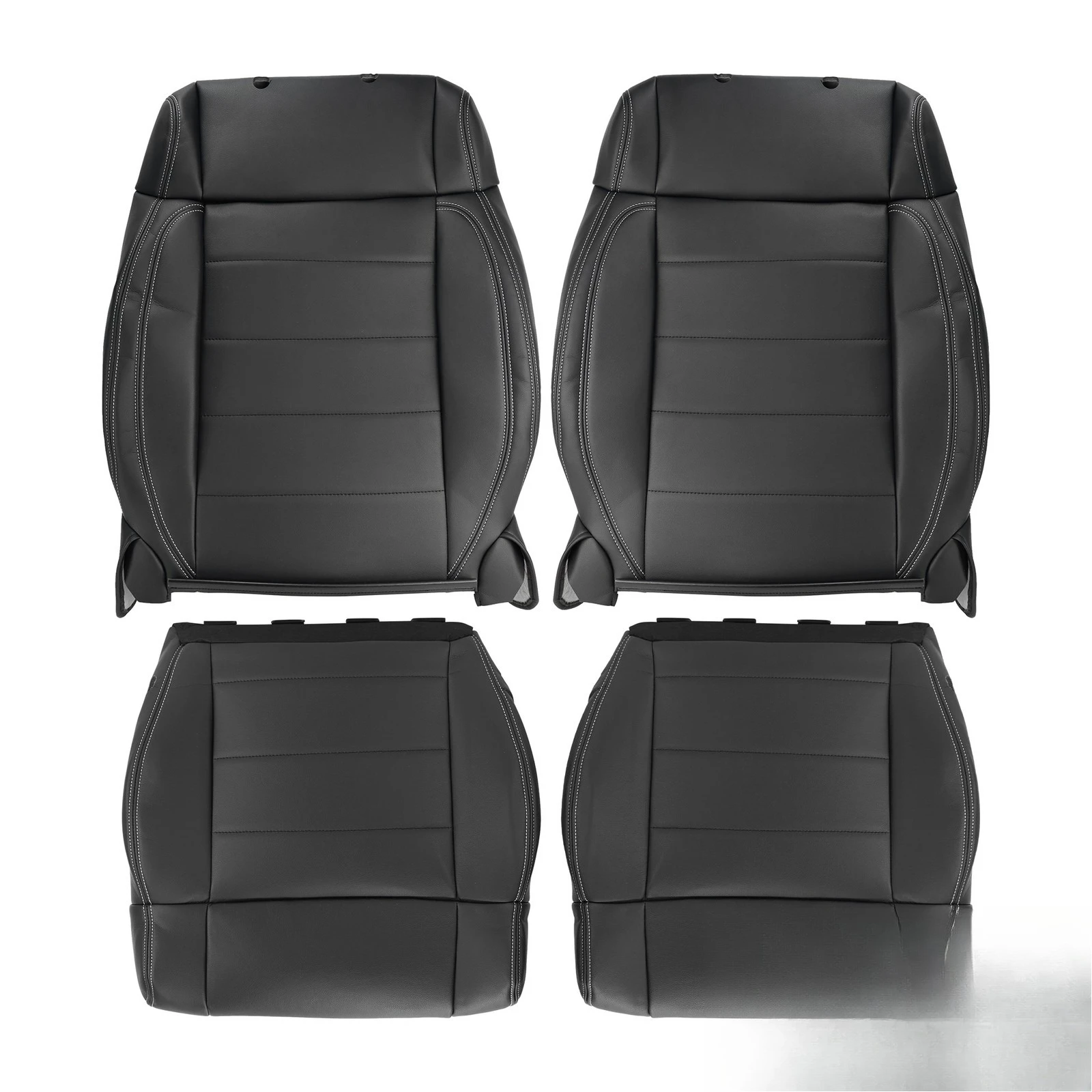 Driver+Passenger Suit For Jeep Wrangler 2007-2012 Bottom Top Seat Cover Durable