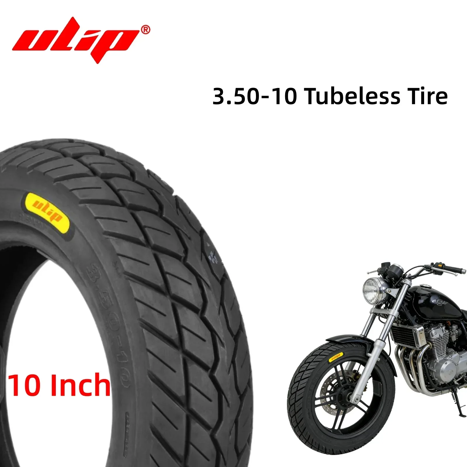 

Бескамерная шина Ulip 3.50-10, 10 дюймов, утолщенная, для скутеров Haojue, Suzuki, Honda, Yamaha, Vespa, мотоциклов и скутеров