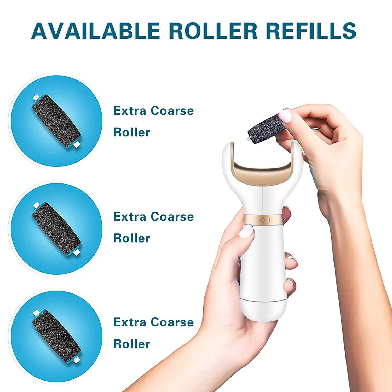 Foot Care Machine Foot Hard Dry Dead Cuticle Skin Remover Pedicure Care Tools Removal Foot Grinding File Skin Electric Tool image 3