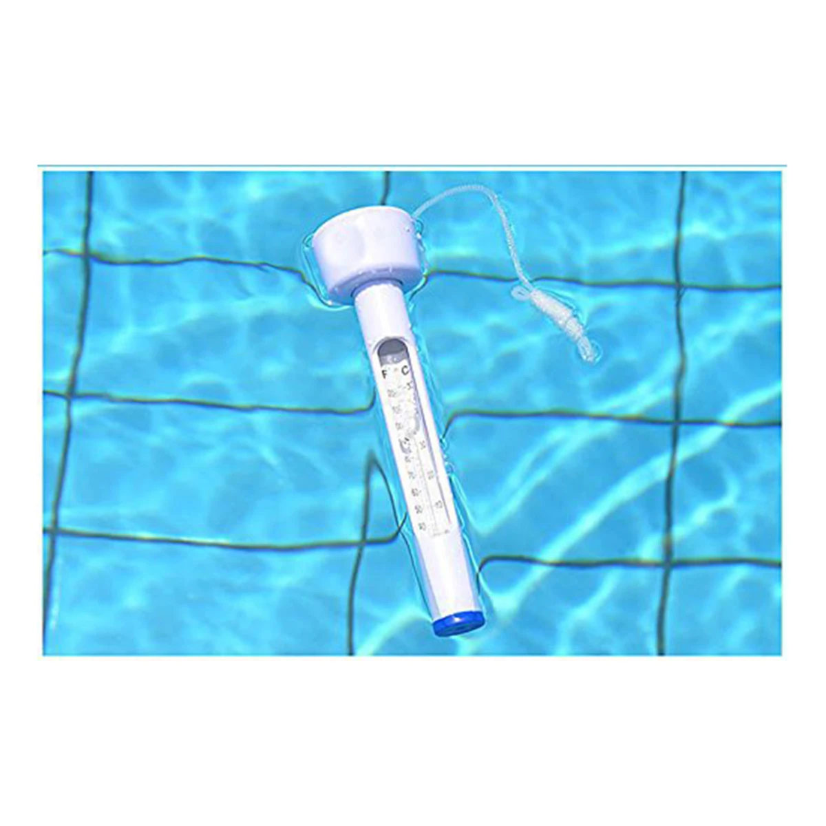 

Floating Water Thermometer for Pool Bathtub Fish Tank Clear Numbers Long lasting PP Material High Quality Plastic Waterproof
