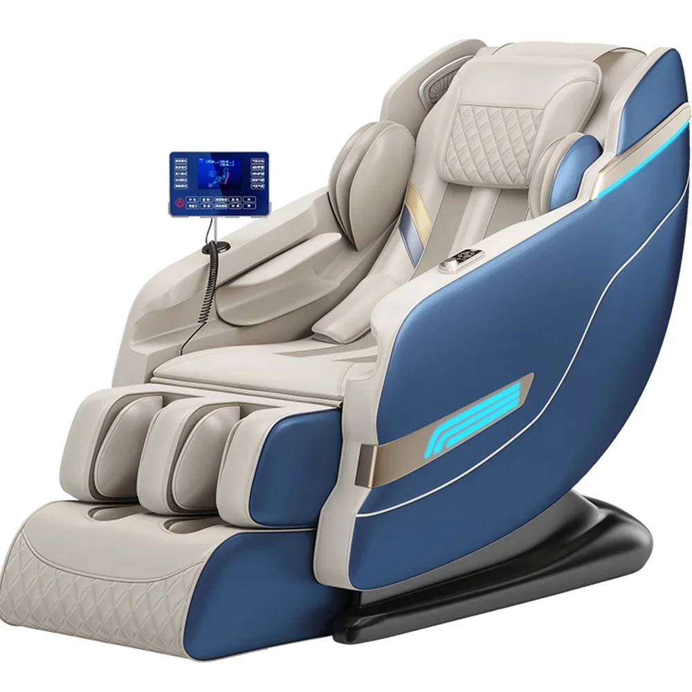 PU Leather Quality Electric Full Body Air Bag Massage Chair with Music and Timing Control Function 4d Zero Gravity Luxury