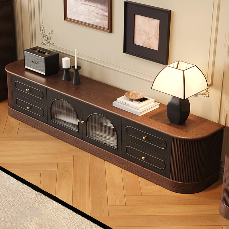 

Luxury Vintage Tv Stand Simple Aesthetic Living Room Floor Tv Stand Elegant Premium Muebles Para Tv Furniture For Home