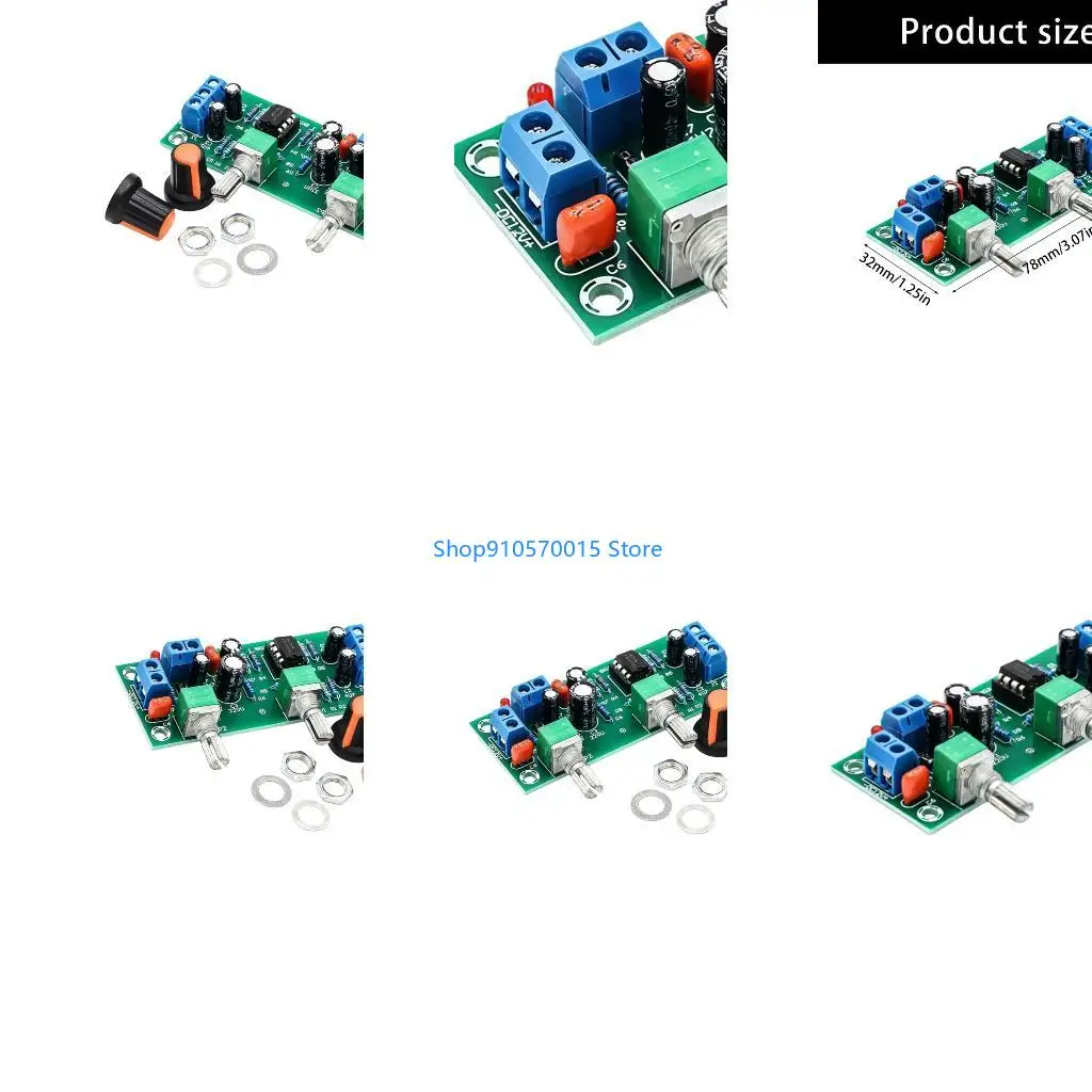 B95C Professional Auditory Amplifier Preamp Board For Low Noise Electric Circuit Integrated Circuits 10-24V Frequency
