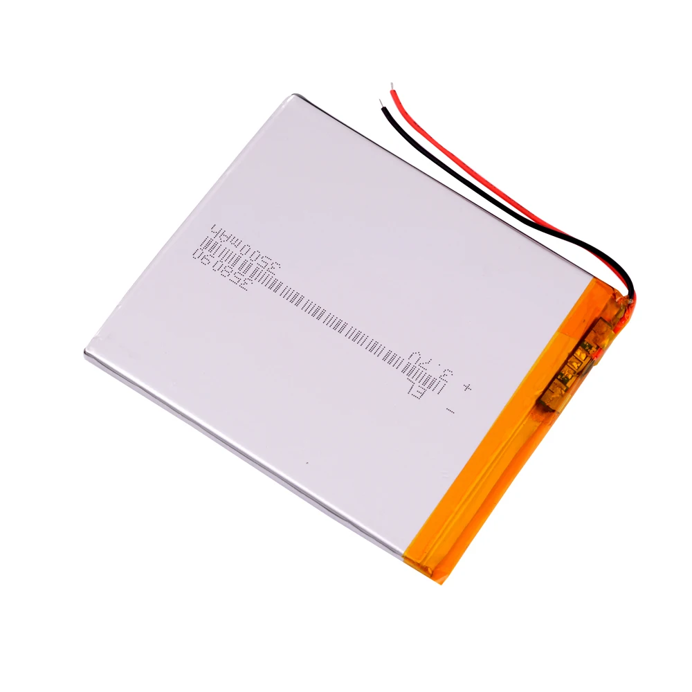 

10pcs/Lot 3.7V 3500mAh 358090 Rechargeable li Polymer Li-ion Battery For (7 8 9inch tablet PC) Soulycin S18 PDA Onda V802