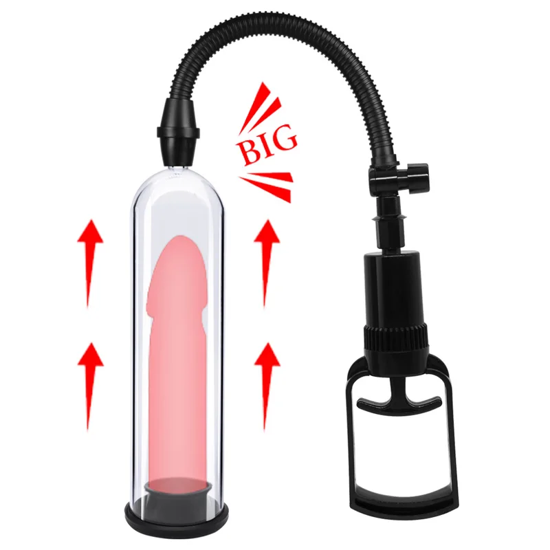 مضخة القضيب توسيع فراغ قوي ديك موسع الرجال الجنس لعب زيادة طول المكبر الذكور قطار المثيرة الكبار مثير المنتج