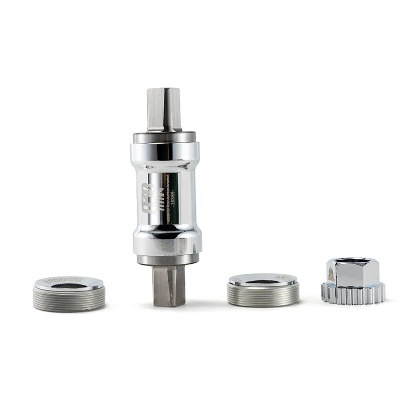 RDENTLY مربع سبائك التيتانيوم الموضوع عدة Fxied والعتاد الدراجة المحور كرانسيت جزء الدراجة كرانسيت رمح دراجة أسفل قوس دراجة B