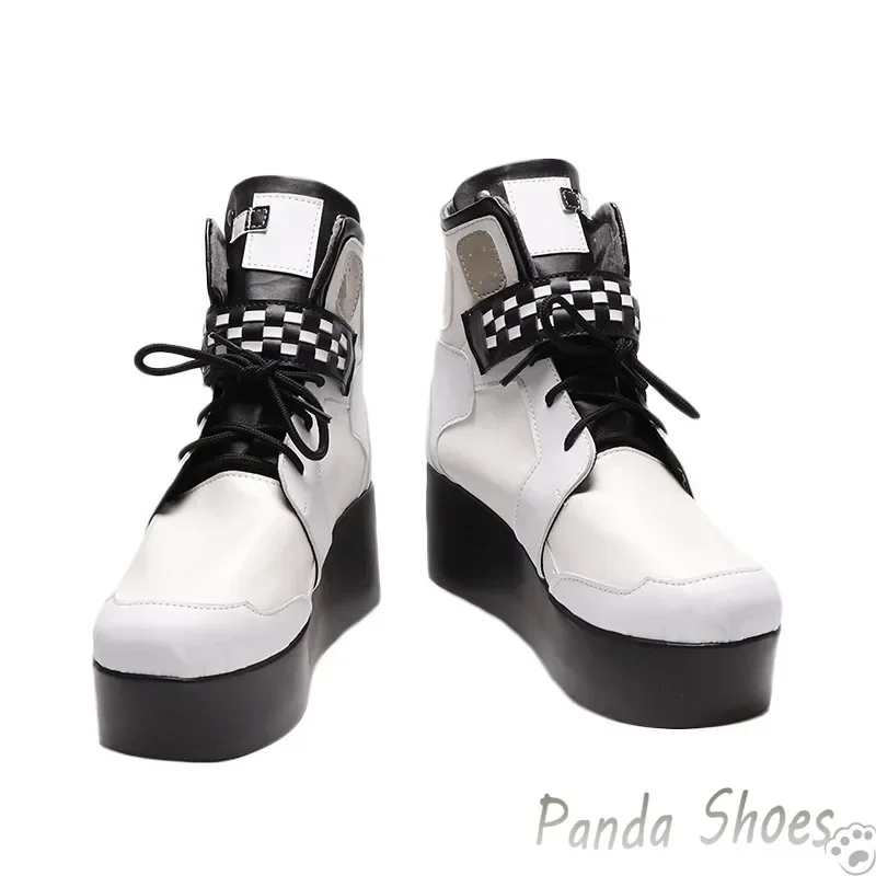 أليس تأثيري أحذية أنيمي لعبة آلهة النصر نايكي كوس الأحذية الهزلية تأثيري حلي الدعامة الأحذية لحزب كون هالوين