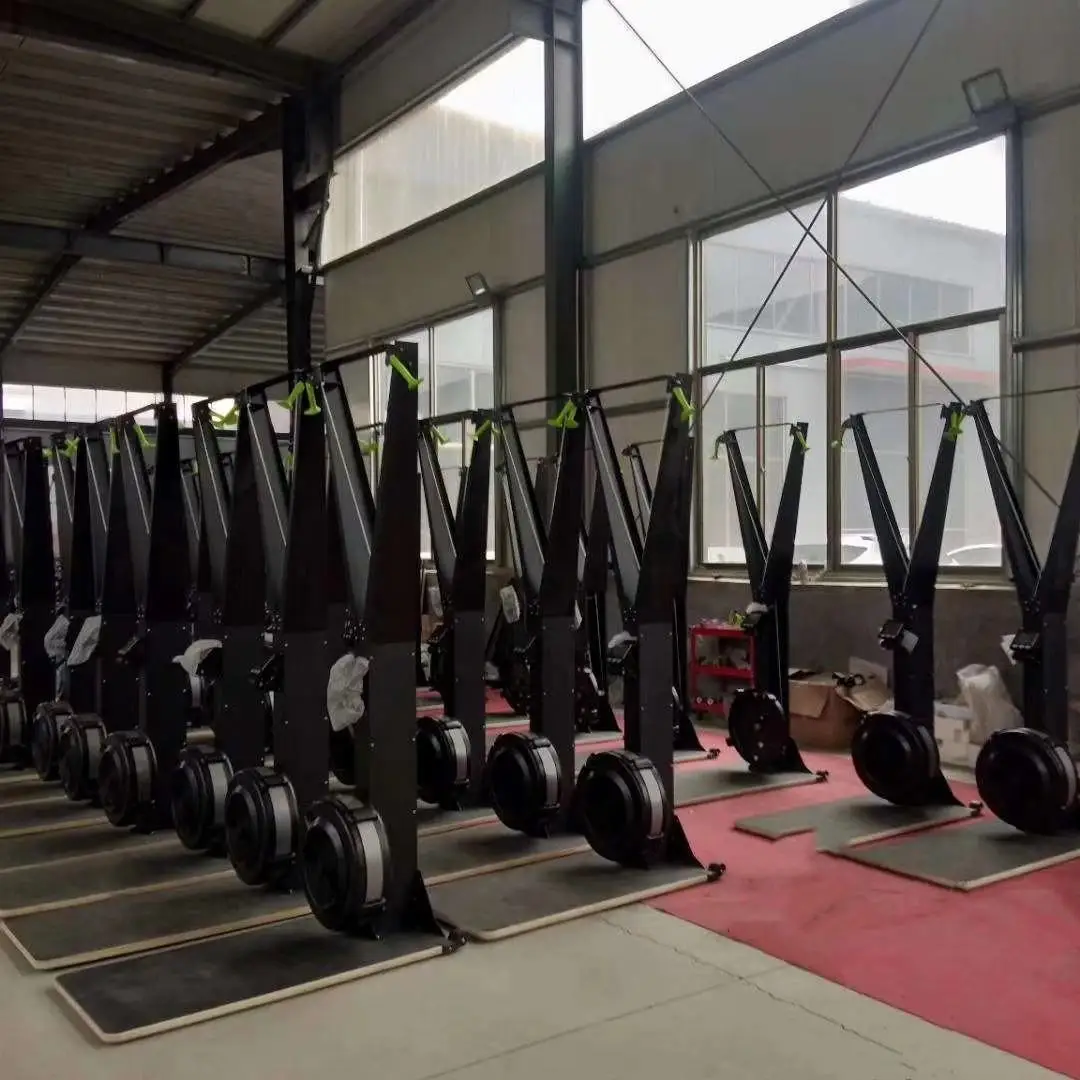 Indoor Cardio Fitness Gym Equipment Ski Rowing Trainer Ski Snow Machine Fitness Ski Machine