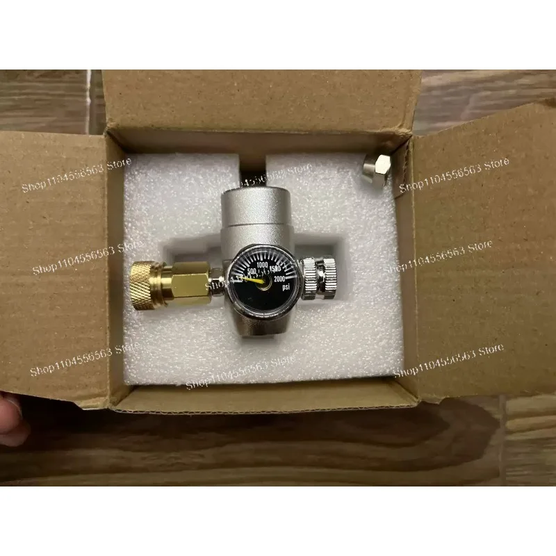 Pneumatic Coffee Machine Carbon Dioxide CO2 Pressure Reducing Valve Camping Easy to Use Controllable Pre-Soaking Window