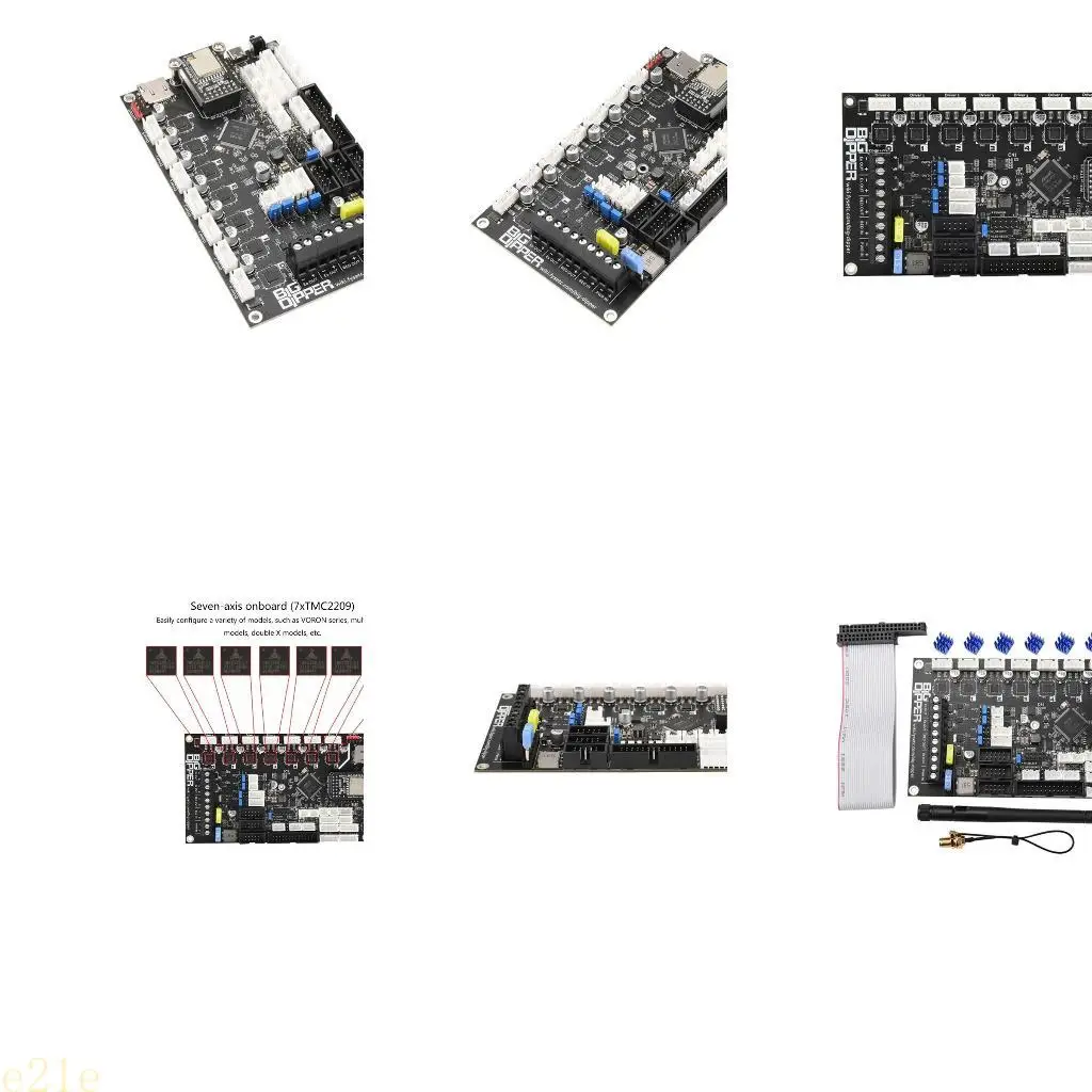 

E21E Large Dipper Board Duet 3 Mini 5+ WiFi 3D Printer Control Board Upgrade Motherboard for Voron BLV CNC Machine
