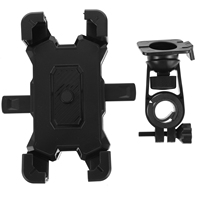 Phone Stand Motorcycle Cellphone Mount Bike Holder Mobile Stroller Adjustable Mount Handlebar Shockproof Easy Install Premium