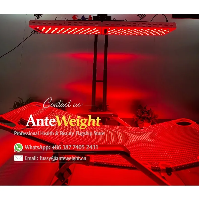 Home Use 1200w Full Body LED Light Therapy Infrared Light Large PDT Therapy 660nm 850nm Red Light Therapy Panel