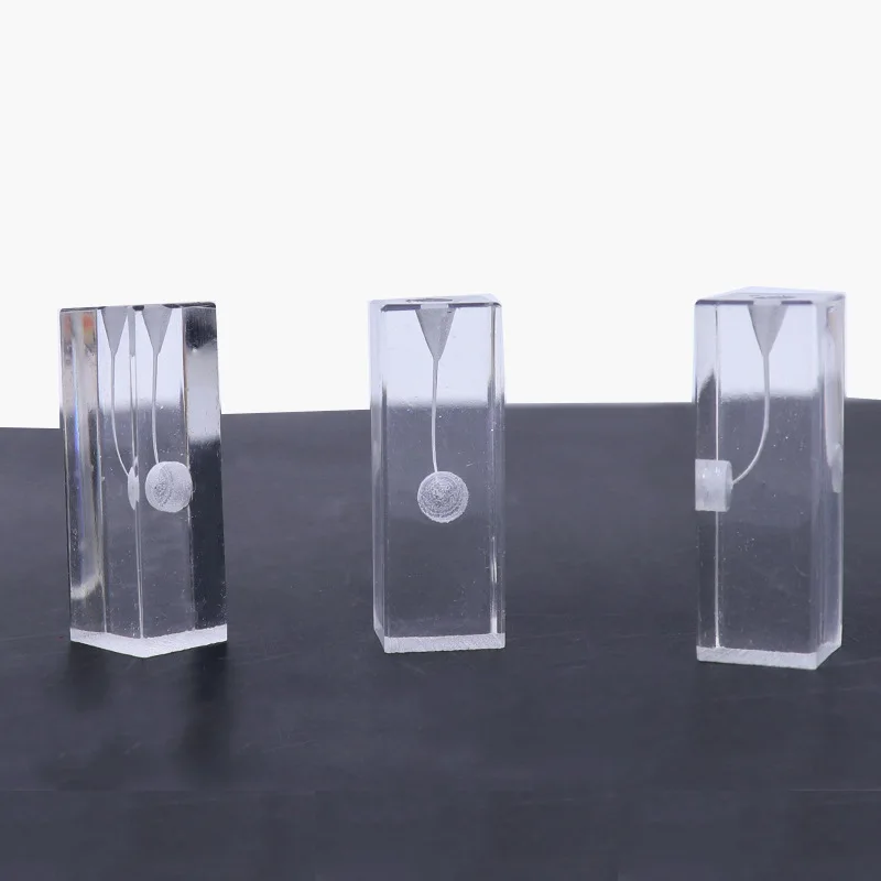 10Pcs Dental Endo Training Block 5pcs Transparent Resin Endodontics Student Teaching Model Practice Model Dentistry