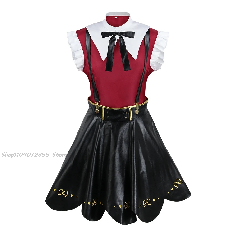 Black Lolita Cosplay Costume para Meninas, Streamer Needy, Meninas Vestido Gótico, Fantasia Roupa de Halloween, Mais Nova Menina RL OVERDOSE, KAngel Ame Chan