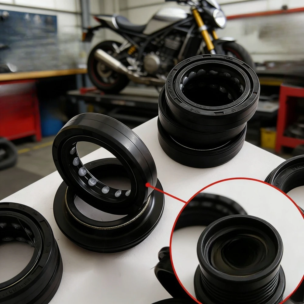 

41x53x10.5 mm Front Shock Fork Damper Shaft Oil Seal 41 53 Dust Cover For SUZUKI DR750 DR750S BIG DR800 DR 750 800 DR800S 94-96