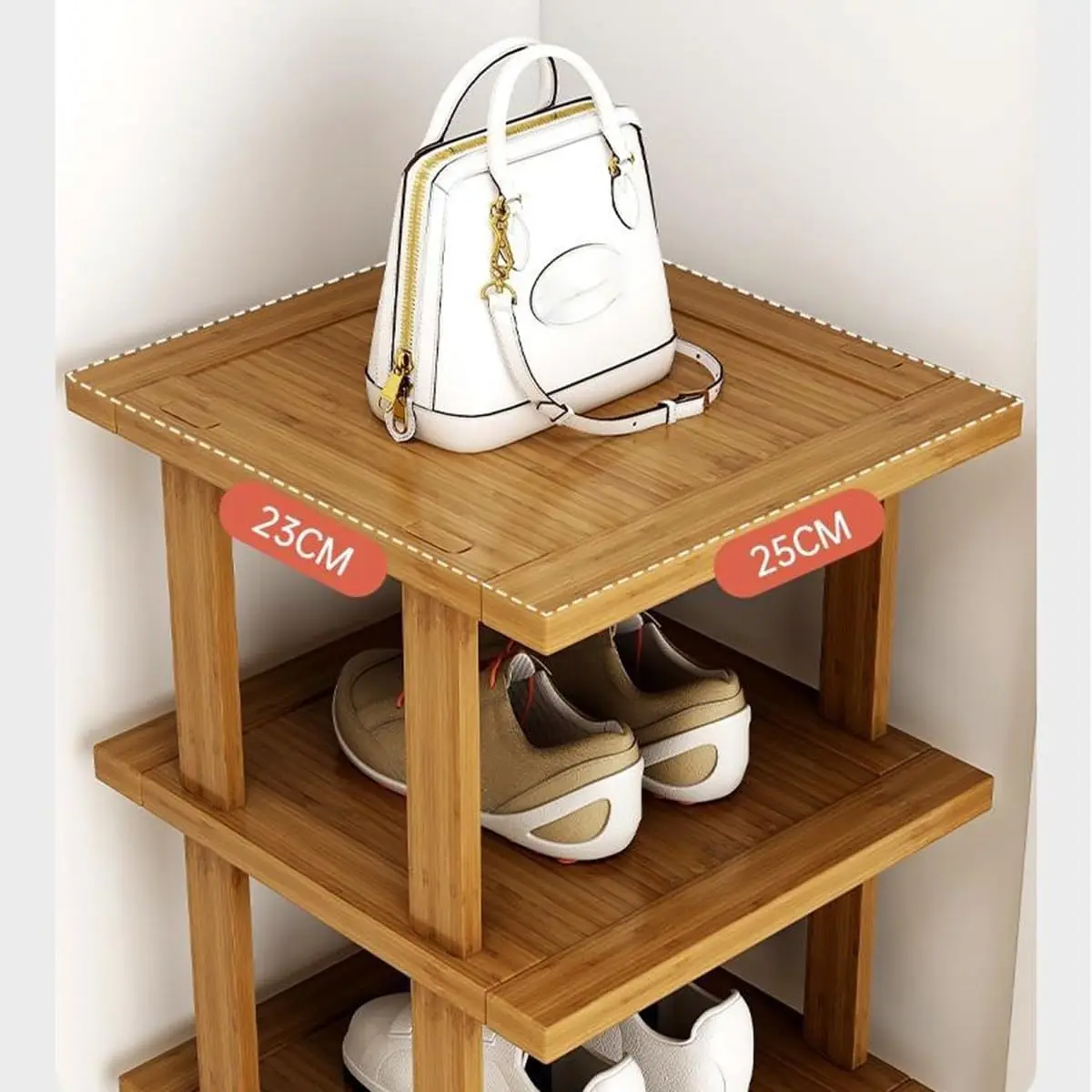 Simple Shoe Rack Removable Multi Layer Shoe Organizer Wooden Moisture Proof Environment Shoe Cabinet Storage Shelf Shoe-shelf