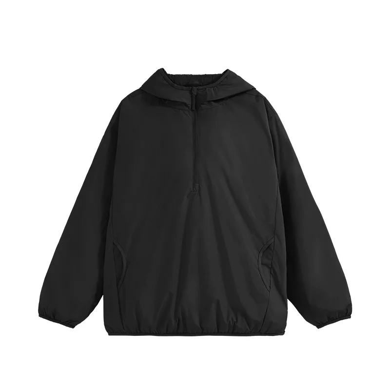 Men's Down Coat Warm and Comfortable Hooded White Duck Down Jacket Men Water-resistant Lightweigtht Puffer Jacket JK-037