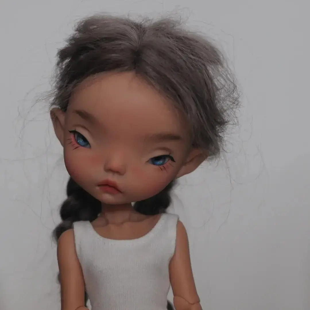 

Кукла SD BJD 1/6, Нимо, маленький отставший от ряда сверстников мальчик с отсутствующими зубами и большой головой, макияж для мальчиков и девочек, высококачественная голова из смолы.