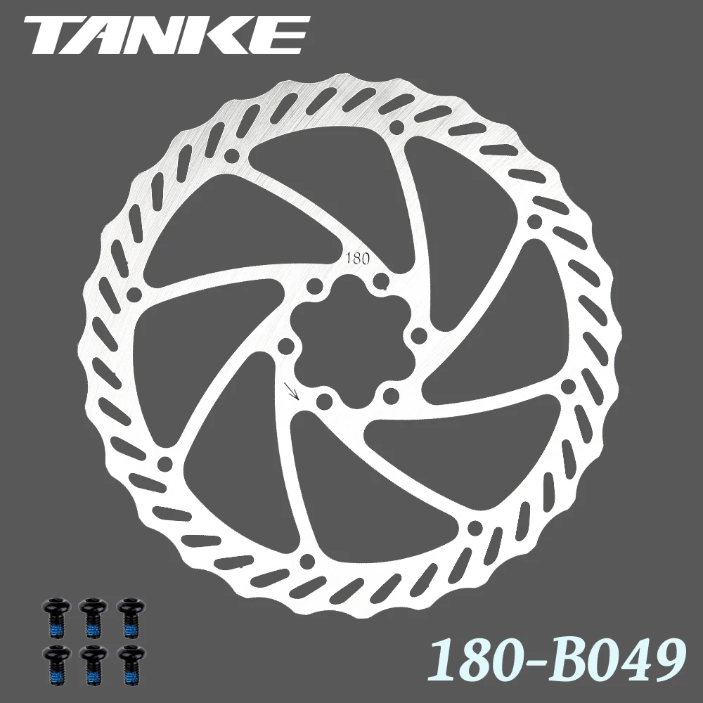 TANKE Fahrrad Scheibenbremse 140 160 180 203 Rotoren mit Schrauben hydraulische Bremse Straße Mountainbike MTB Öl Slick Rotor Fahrradteile