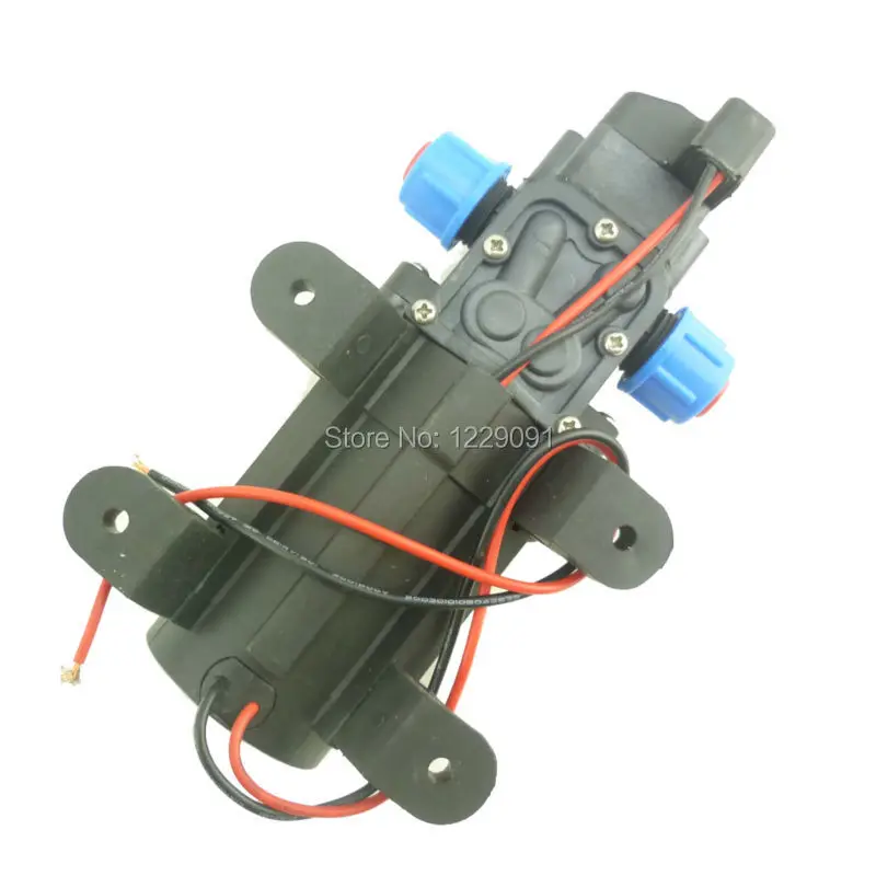 Automatic pressure switch 4LPM 45w 12v dc mini water pomp 4.5bar high pressure self priming diaphragm water pump