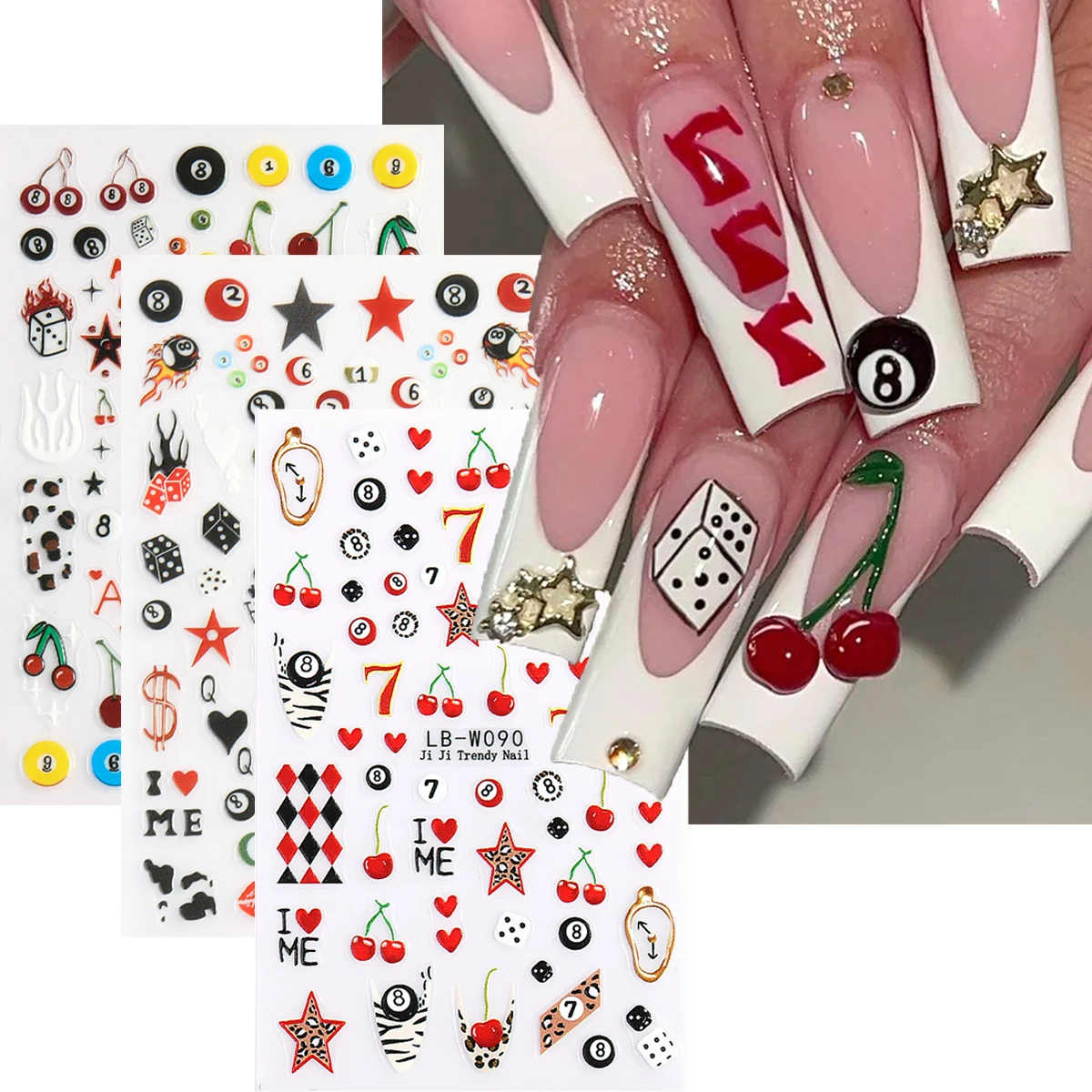 Adesivos autoadesivos para unh - Nail Art Zelda avaliação e preço