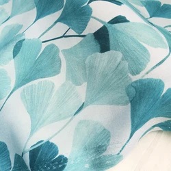 1 meter X 1.4 meter Elegant Floral Rayon Material Soft Viscose Fabric For Dress Shirt Children Clothing Summer