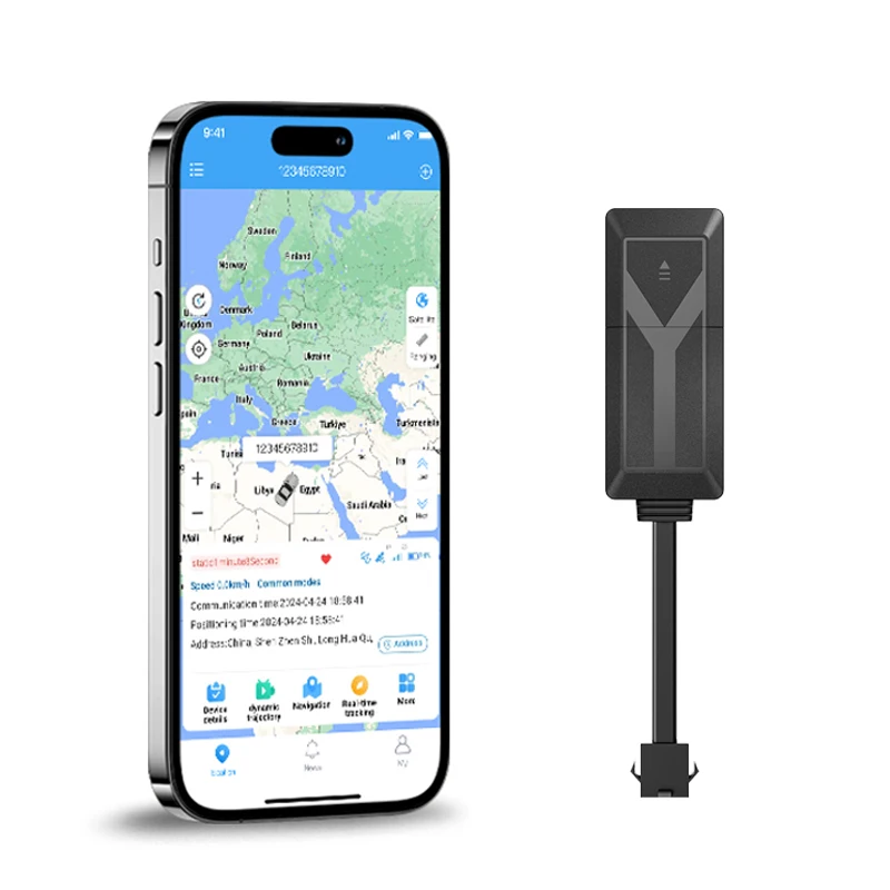 

Beidou GPS Автомобильный трекер 4G Сеть GSM трекер Приложение Дистанционное управление Вид на ПК Позиционирование в реальном времени AGPS и BDS LBS Водонепроницаемый мини