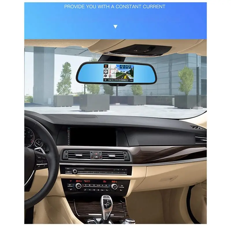 Classy-Driving Recorder Cable Mini 5V 2000Ma Car Supplies Charging Cable 3.5M GPS Navigator Adapter Power Plug B Easy Install