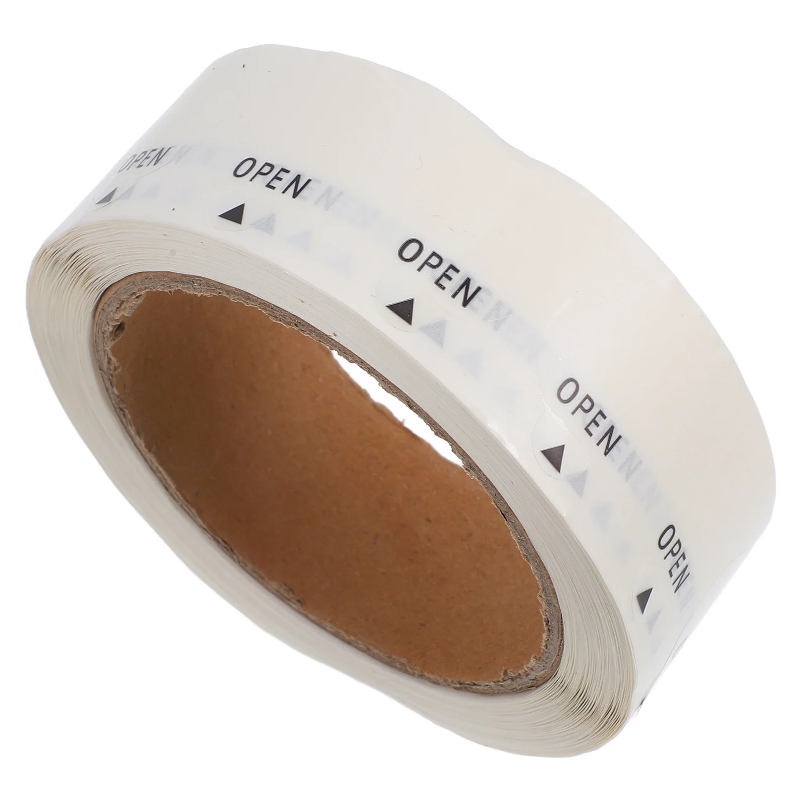 

1000Pcs Clear Round Open Labels Easy Peel Seal Stickers for Shipping Packaging Envelopes Bottles Waterproof Circle Stickers