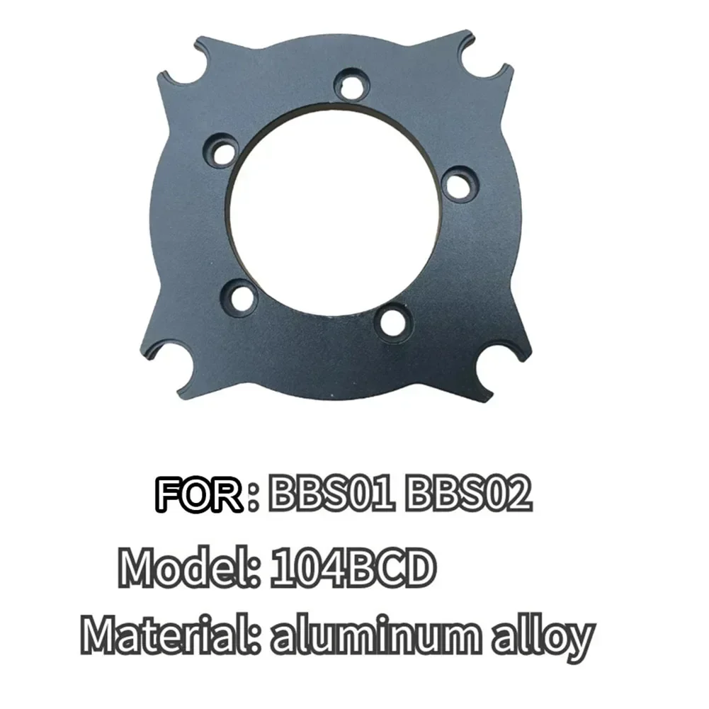 104BCD Chainring Adapter Spider Converter For Bafang For Bafang BBS01 BBS02 G340 Replacement Chainring Adapter Ebike Parts