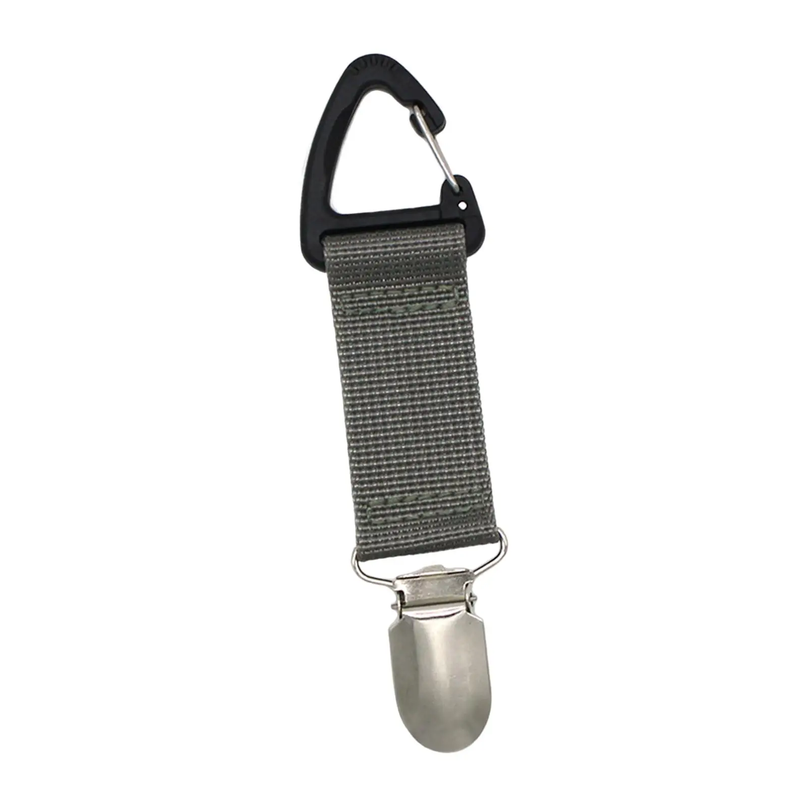 Outdoor Travel Hat Clip Lightweight Canvas Hat Keeper with Secure Grip for Purse Luggage Hiking