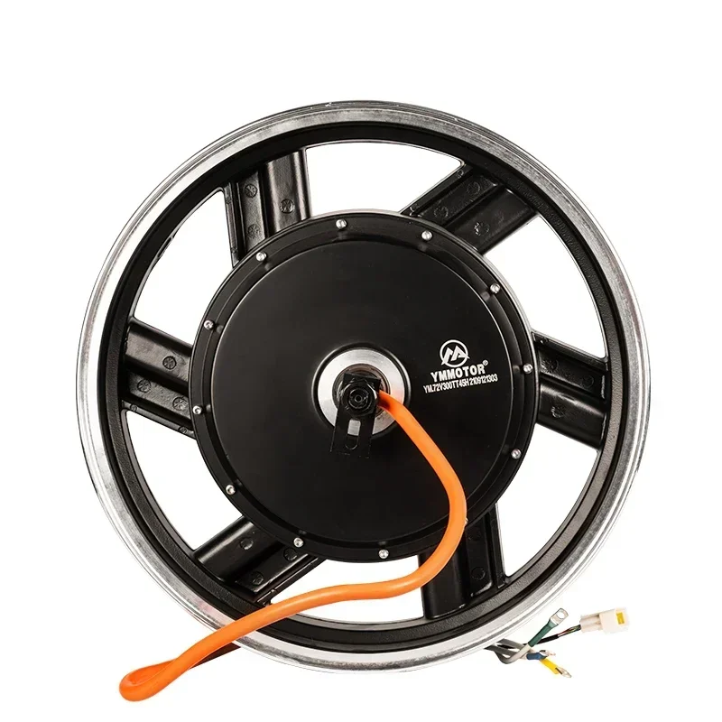 YMMOTOR 17inch 72V 5000w Permanent Magnet Dc Servo Motor for Motorcycle