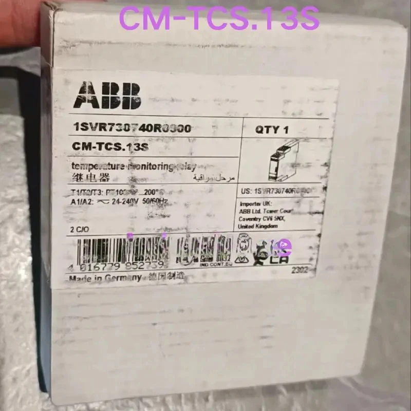 

Совершенно новое трехфазное реле мониторинга ABB CM-TCS.13S