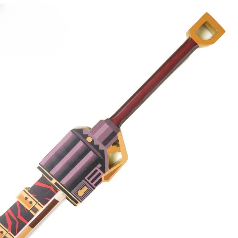 99cm/38.98인치 림버스 컴퍼니 대나무 카타나 스타 나이프 게임 주변기기 코스프레 소품 실습 야외 모델 전시 장식품 장난감