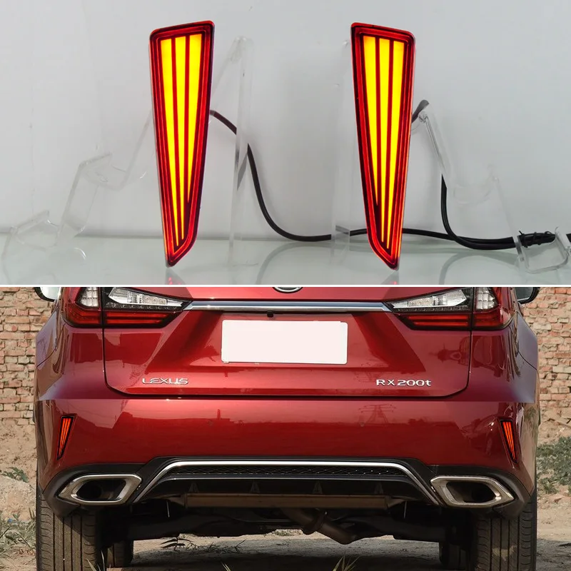 

Car Accessories Rear Bumper Light For Lexus RX200t RX300 RX450h 2015-2019 Auto Signal Indicator Led Reflector Brake Lamp