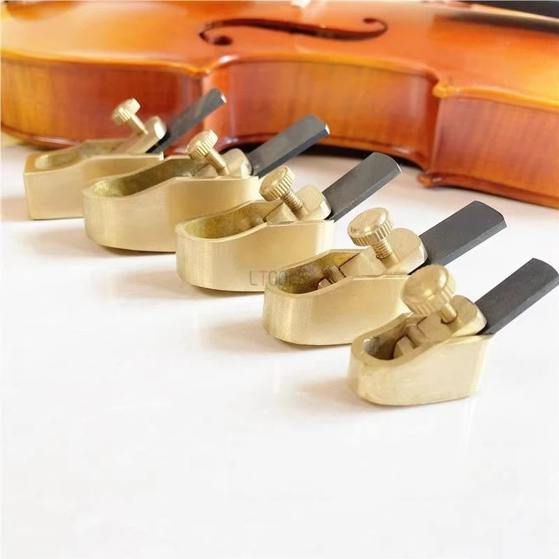 

Mini Thumb Planer Copper Brass Plane Flat Bottom Edge Plane Professional Woodworking Violin Board Musical Instrument Making Tool