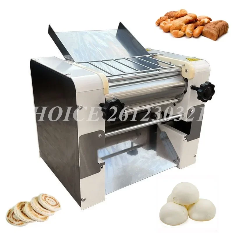 

Large Capacity Electric Dough Roller Noodle Press Machine Stainless Steel Desktop Pasta Commercial Kneading Dumpling Maker