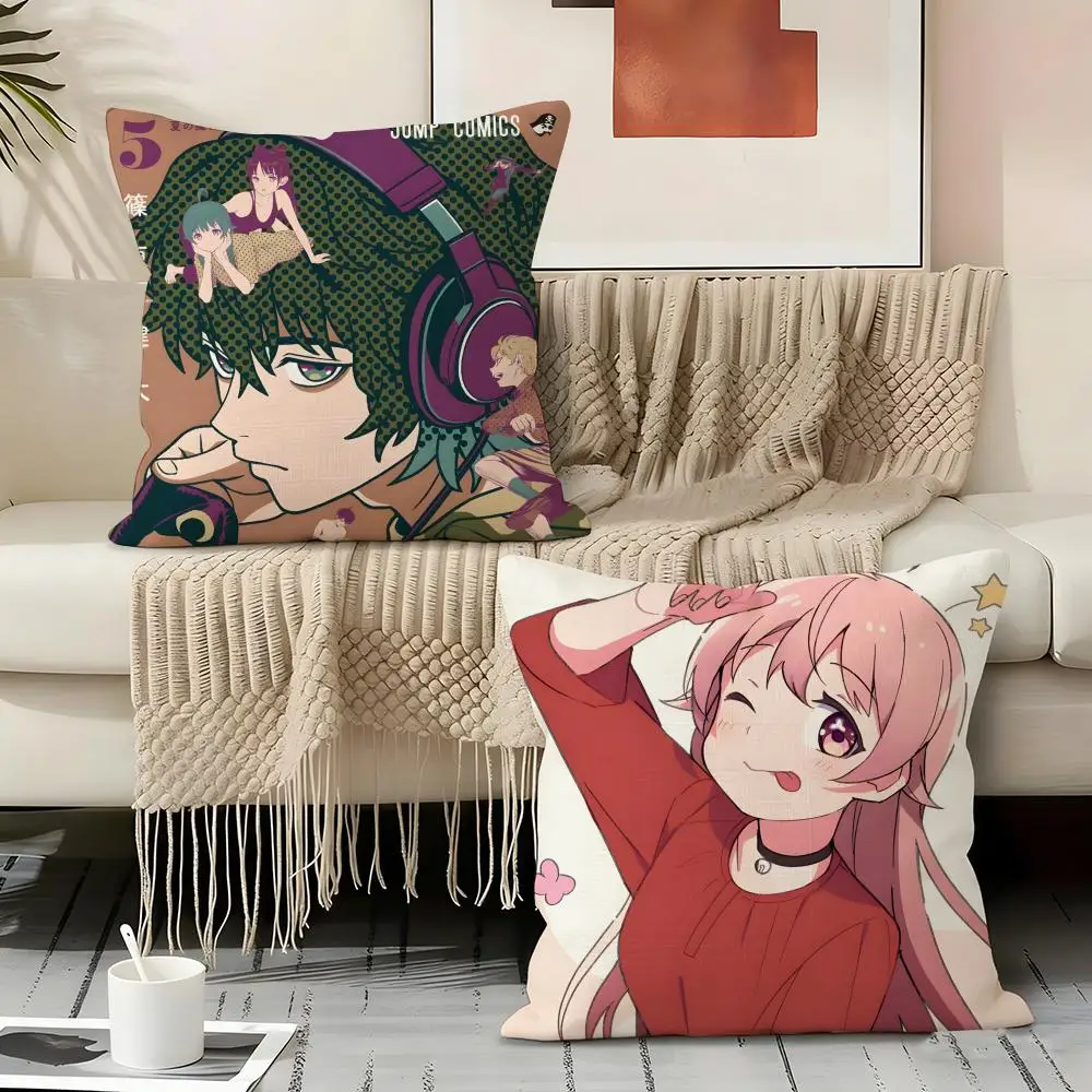 W-Witch Anime Watch Pillow Case Pillowcase, Double-sided Printed, Sofa Cushion, Bedroom Headboard Pillow