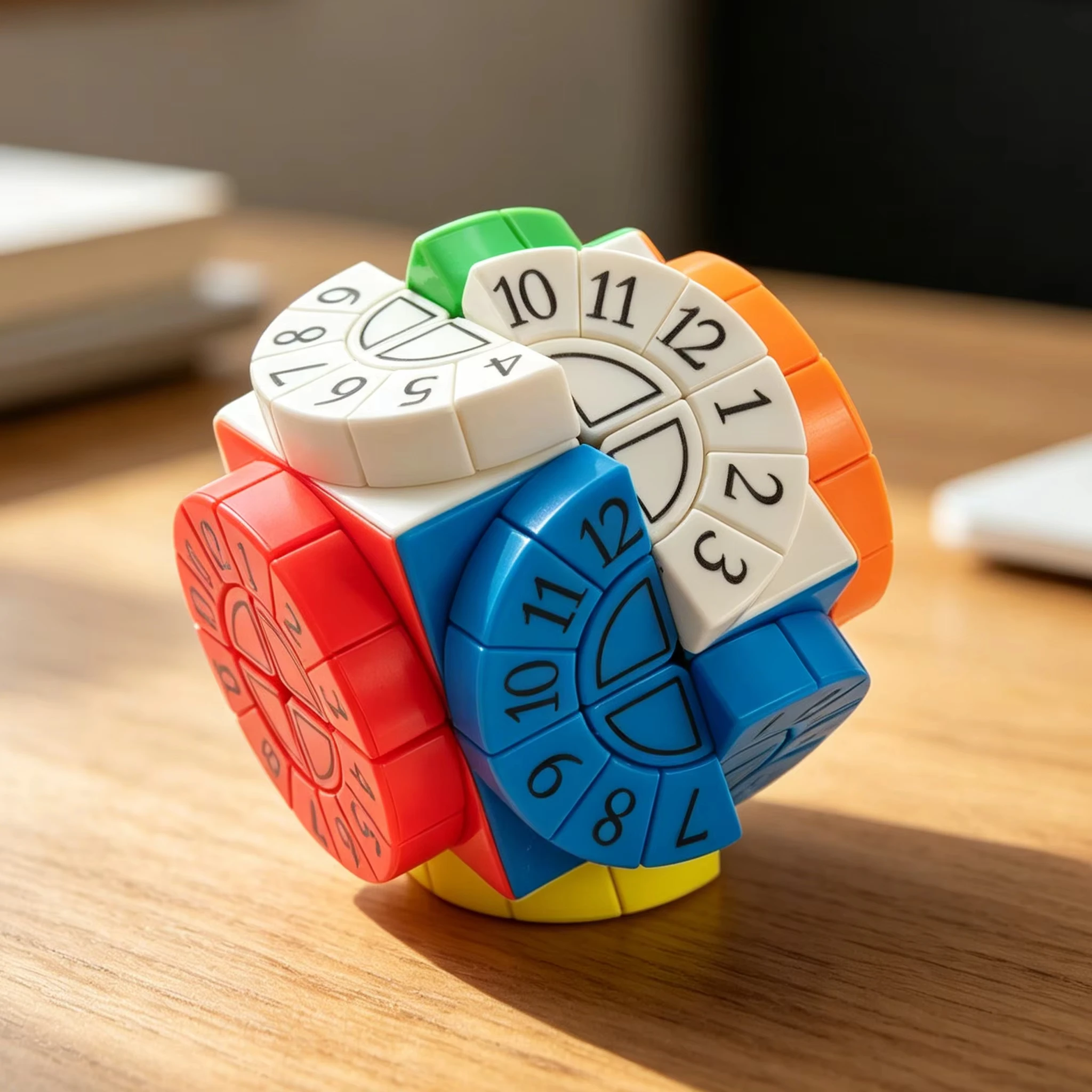 Irregular Magic Cube Time Machine2x2 Fun Stress Relief Puzzle Professional Smooth Racing Game Children's Toy Gifts