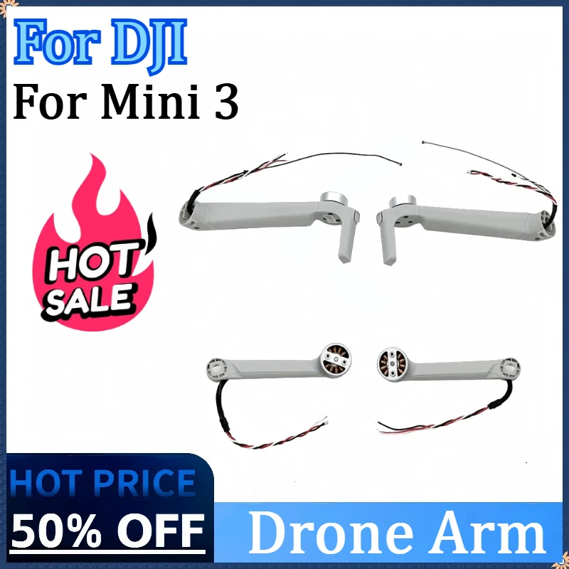 

New Motor Arms For DJI Mini 3 Left Right Front Rear Arm With Motos and Cables Drone Replacement Spare Parts High Quality