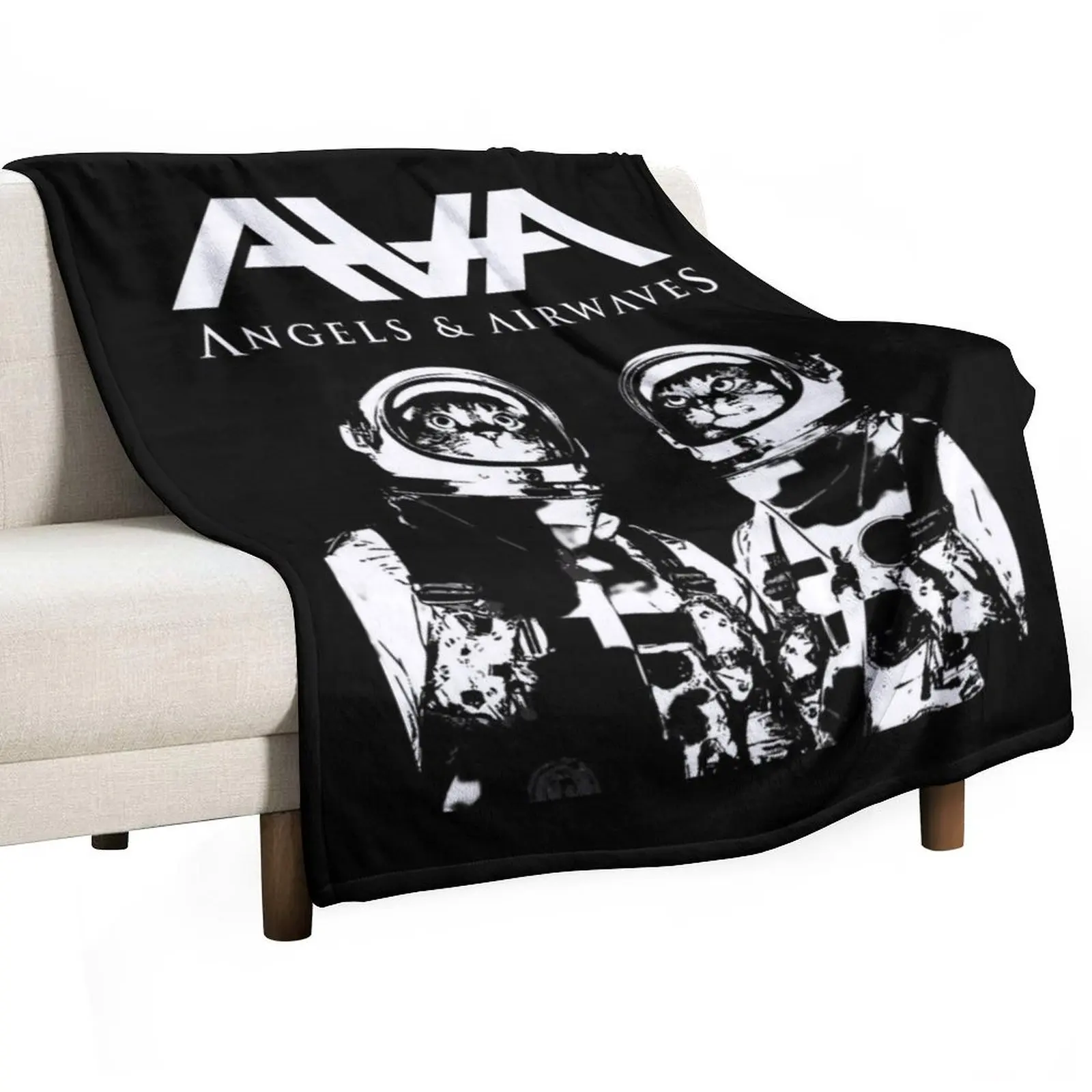 

Angels And Airwaves Rock Band Throw Blanket Bed covers Comforter Single for winter Blankets