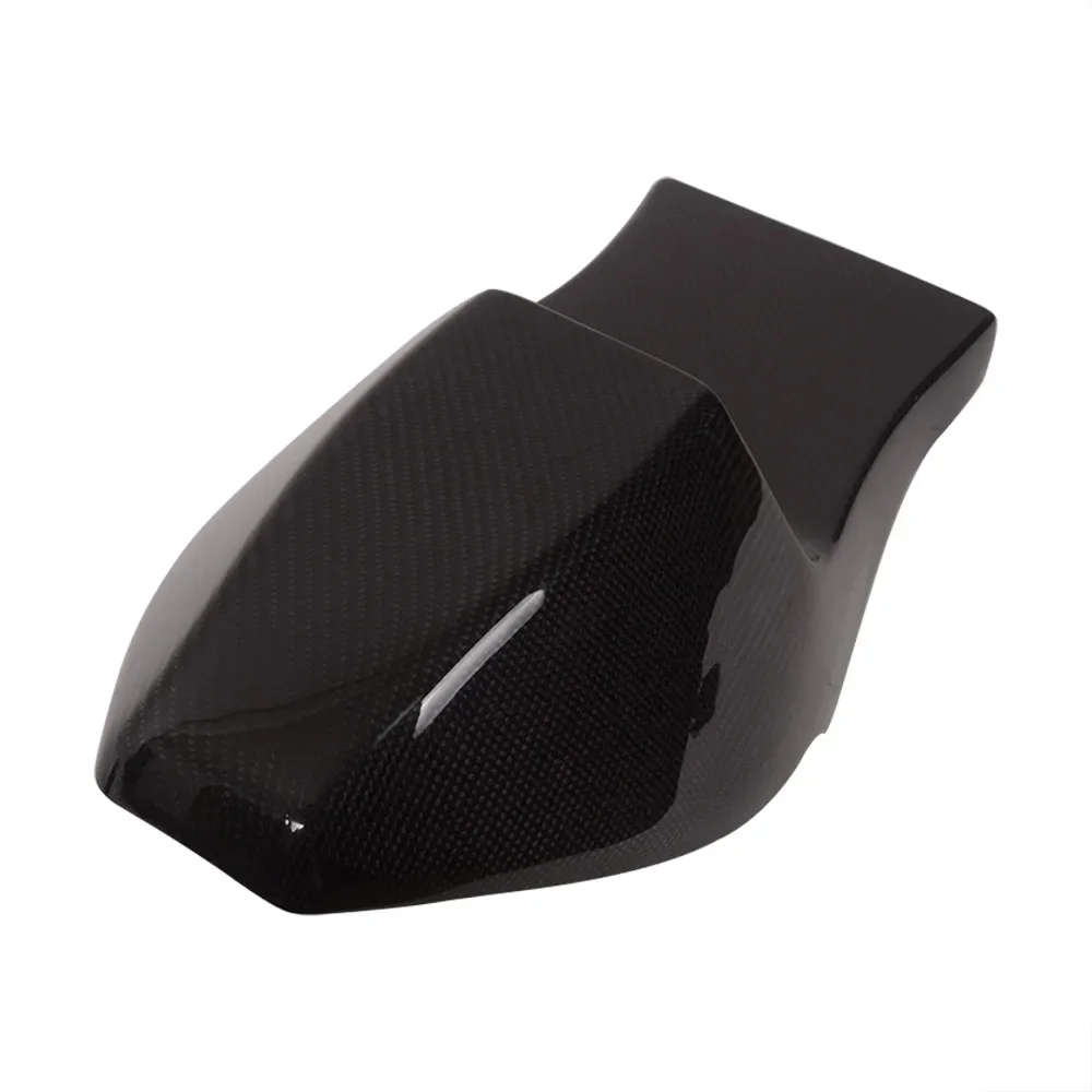 For  K75 K100 Motorcycle Rear Seat Ornamental Cover Carbon fiber Gloss Cafe Racer Scrambler Custom