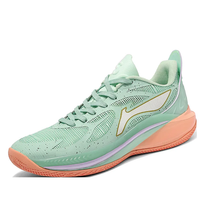 

Lynjacye Low Cut On Court Basketball Shoes Fred Breathable Cushion LIGHT Sneakers Size 34-46 Professional Basketball Shoes