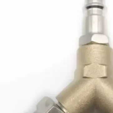 1/4 German Style Pneumatic Tee Connector Nickel Plated Iron Quick Coupling For Air Compressor Hose Fittings Three Way Tool