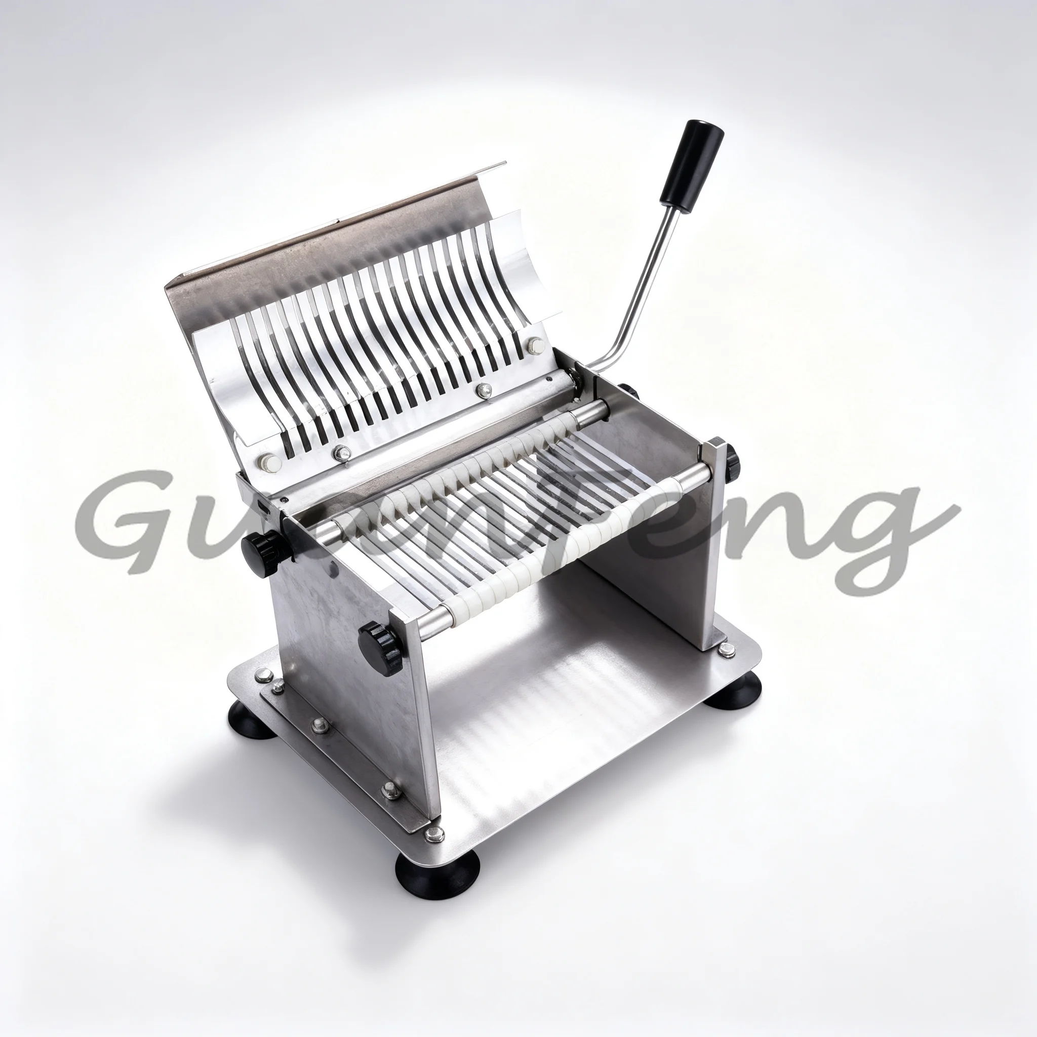 Stainless Steel Manual Sausage Slicer, Cross Cutting Machine Kitchen Tool for Sausage Cutting