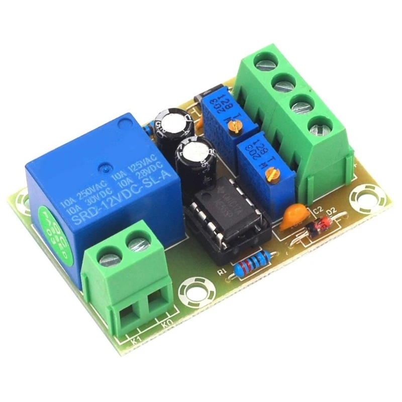 Effizientes Batterieladegerät-Steuermodul für 12-V-Anwendungen. Automatische Spannungsabschaltung bei 14,8 V. Erstladung bei – Detail 1
