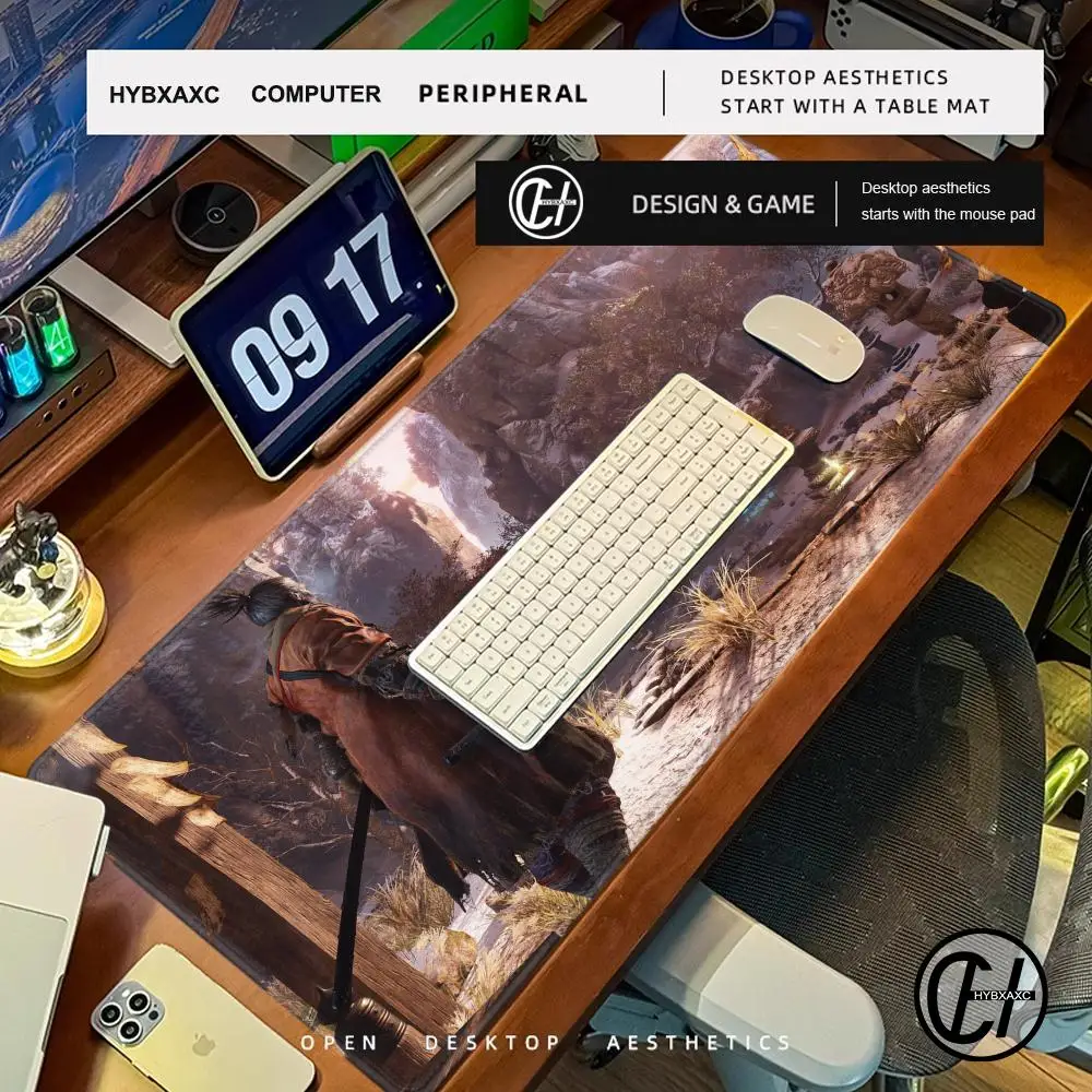 Sekiro: Shadows Die Twice Desk Pad Mouse Pad Company Gaming Laptop Desk Accessories PC