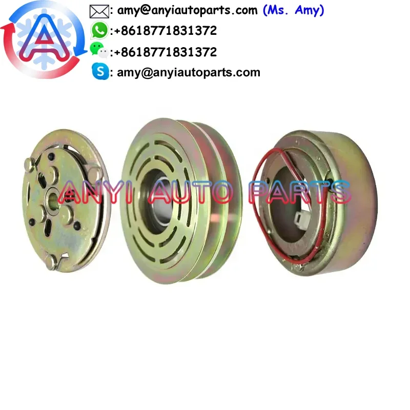 

ANYI AUTO PARTS CA4020 CLUTCH ASSEMBLY sanden SD-5H14 2PK for VW VOLKSWAGEN SANTANA