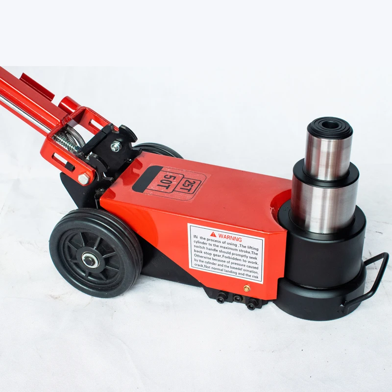 50 Ton air lifting jack pneumatic truck jack pneumatic air floor jack