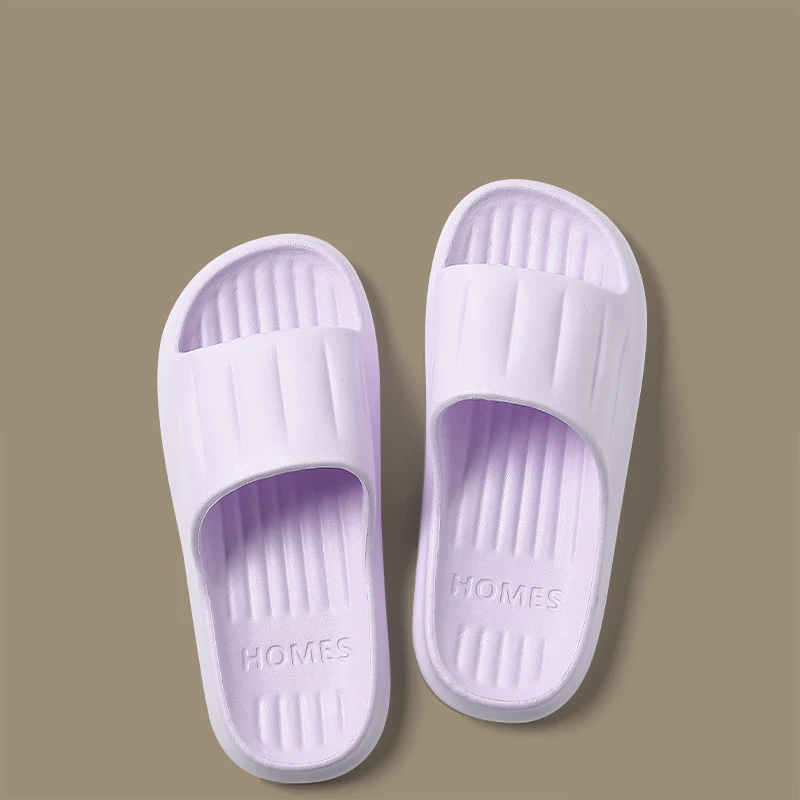 الصيف النساء النعال المنزل الناعمة زوجين داخلي زلق برهان الحمام الصنادل فندق بلون السيدات الوجه يتخبط حذاء مسطح #1